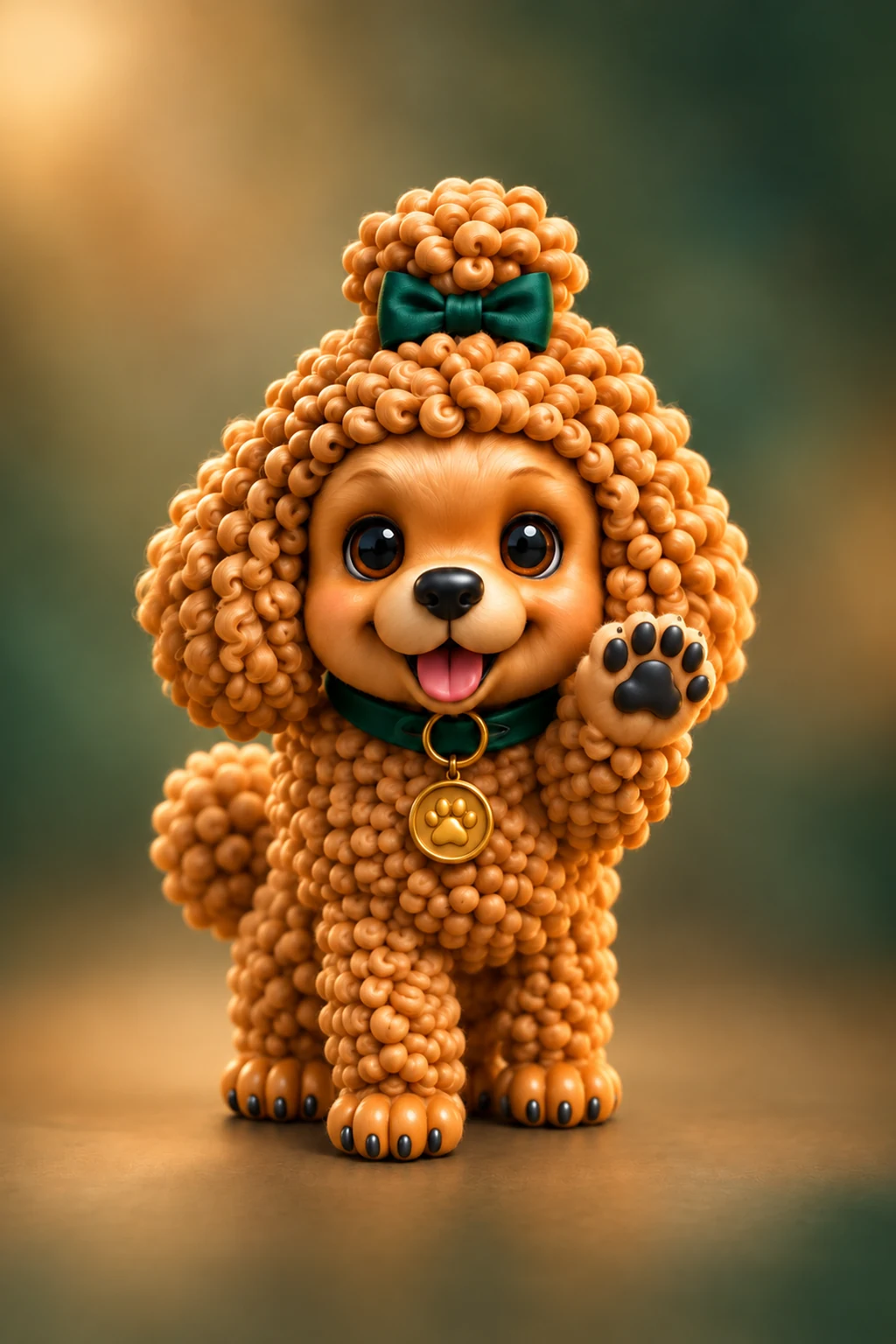 Biscuit, the Poodle character of The Pawciety Club